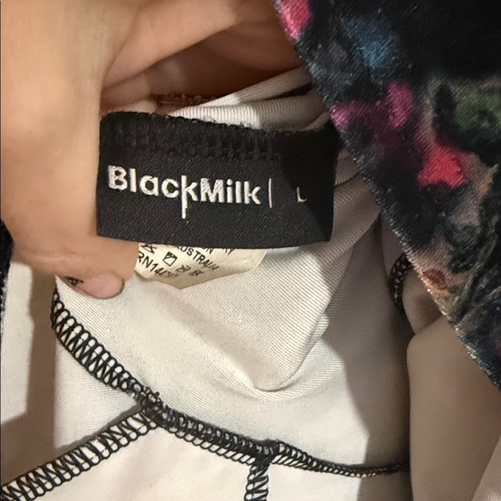 Blackmilk velvet Marilyn Take my Monet Dress - Picture 4 of 4